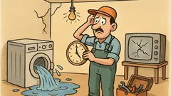 Vtip: Murphy vojde do dielne…