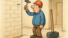 Vtip: Anthonyho zákon sily: zožeň väčšie kladivo