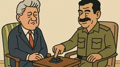 Vtip: Stretnú sa Clinton a Saddám v Bagdade