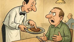 Vtip: Prečo čašník drží rezeň prstom?