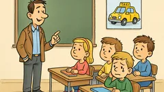 Vtip: Učiteľ sa pýta detí o otcoch