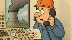 Vtip: Chlapci, ten dym nad reaktorom...