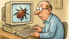 Vtip: Jeden chrobák zblbne systém, prežije