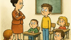 Vtip: Pani učiteľka v triede vyhlási…