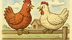 Vtip: Sedia dve sliepky a jedna hovorí