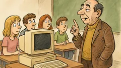 Vtip: Prváci na informatike sú exponáty?