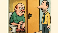 Vtip: Dĺžka minúty závisí od záchoda