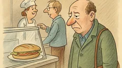 Vtip: Bufetový zákon pri výbere sendviča…