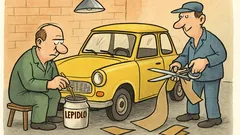 Vtip: Viete, koľko ľudí treba na výrobu Trabanta?