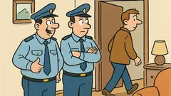 Vtip: Policajt ukáže kolegovi svojho syna