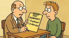 Vtip: Rýchly test osobnosti—si pekný?