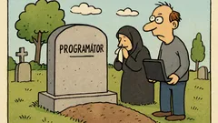 Vtip: Náhrobný kameň programátora hovorí…