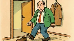 Vtip: Youngov tretí zákon—topánky si...