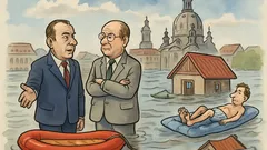 Vtip: Primátor Drážďan počas povodní hovorí…