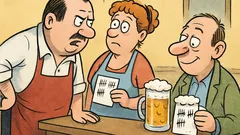 Vtip: Hostinský sa pýta Žanety na čiarky