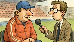 Vtip: Tréner dáva rozhovor pred sezónou