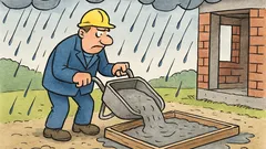 Vtip: Polial som betón, hádaj čo prišlo