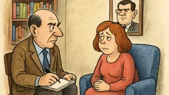 Vtip: Pýta sa psychológ pacientky…