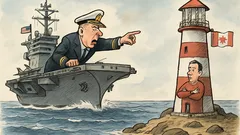 Vtip: Kanaďania volajú americkej námornej lodi