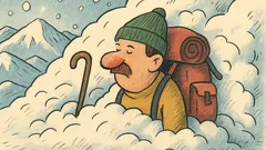 Vtip: Keď odchádzal na hory, prial si…