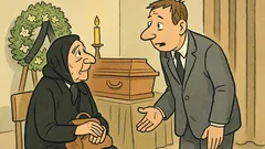 Vtip: Obradník sa pýta vdovy…