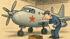 Vtip: V kabíne je niečo uvoľnené...