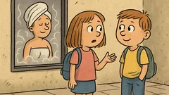 Vtip: Moji rodičia žijú z potu iných