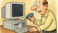 Vtip: Ak bude evolúcia počítačových vírusov pokračovať...