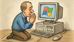 Vtip: Windows náš, ktorý si v počítači…