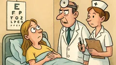 Vtip: Po nehode sa preberie v nemocnici