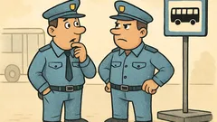 Vtip: Rozprávajú sa dvaja policajti na zastávke…