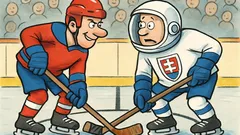 Vtip: Hokejista na buly podpichuje súpera