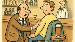 Vtip: V bare: Sadli ste mi na sako?