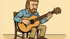 Vtip: Chuck Norris hrá na gitare bez strún