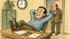 Vtip: Šéf vojde a pýta sa…