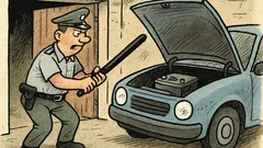 Vtip: Prečo ide policajt do garáže s obuškom?