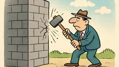 Vtip: Chcel som sa prebíjať cez klebetu...