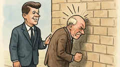 Vtip: Kennedy radí: Nebúchaj hlavou o múr…