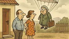 Vtip: Včera sme mali doma letecký deň…