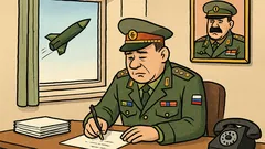 Vtip: Generál píše ruskému generálovi...