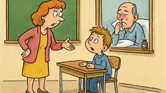 Vtip: Učiteľka sa pýta prváčika Janka