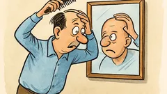 Vtip: Muž sa česal, česal a...