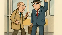 Vtip: V metre dvaja Američania...