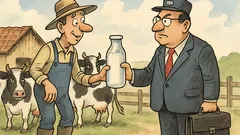 Vtip: Máte dve kravy. Aký režim?