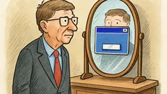 Vtip: Bill Gates sa postaví pred zrkadlo