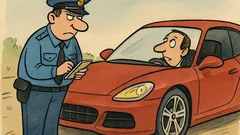Vtip: Zastaví policajt luxusné auto…