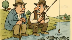 Vtip: Kmotre, a prečo ryby nespievajú?