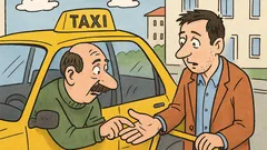 Vtip: Chlapík nastúpi do taxíka...