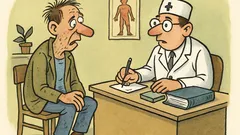 Vtip: Pacient u doktora s hnačkou