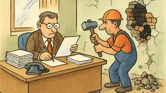 Vtip: Príde Peter do práce…